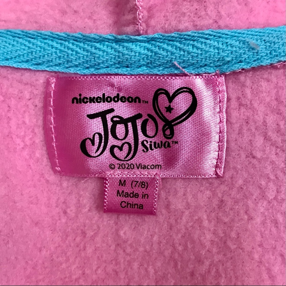 SOLD 🛍️ Nickelodeon JoJo Unicorn Hooded Jacket - Picture 11 of 11